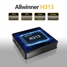 Android 10.0 X5 TvBox Allwinner H313 BT5.0 WIFI 2.4G&5.8G Quad Core ARM Cortex A53 Smart Voice Control 4k IPTV Box