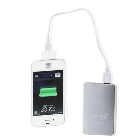 Lomui L301 3000mAh Ultra-thin Power Bank for Smartphones Tablet PC PSP