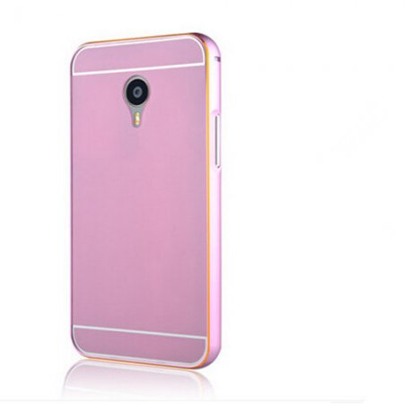 Ultrathin High Quality Metal Case Protective Case for MEIZU MX4 Pro Smartphone Pink