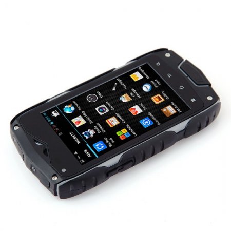 Tengda Z6 Smartphone IP68 MTK6572W Android 4.2 4.0 Inch IPS Screen 3G GPS Black
