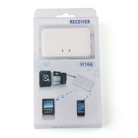 Portable H166 Mini Bluetooth Music Receiver 2-Color