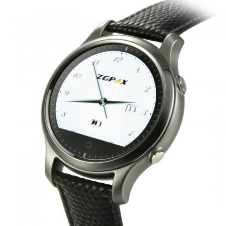 ZGPAX S360 Smart Bluetooth Watch 1.22 Inch SOS Button for IOS Android Smartphone Black