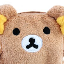 Cute Rilakkuma Bear Mobile Bag Pocket With Neck String