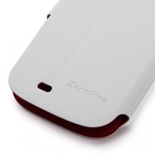 ZeroFire S-View Flip Cover Protective Stand Case for ThL W8S W8 Series Smartphone- White