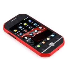 F599 Smartphone Android 2.3 MTK6515 3.4 Inch TFT Capacitive Screen - Red