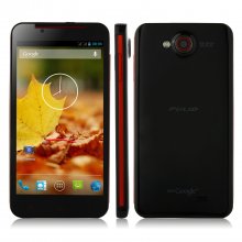 Pulid F17 Smartphone 2G 32GB 5.0 Inch HD IPS Screen MTK6589T Android 4.2 3G- Black