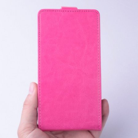 Flip Leather Cover Stand Case for ECOO E02 Pro Shinning Smartphone Rose