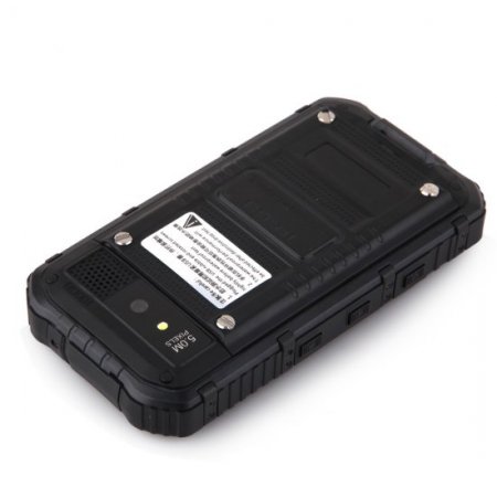 A8 Smartphone IP68 Android 4.2 MTK6572W SOS Power Bank 3000mAh Battery - Black