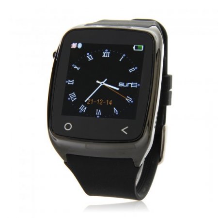 Iradish I8 Smart Bluetooth Watch 1.54 Inch for Android Devices & iPhone Black