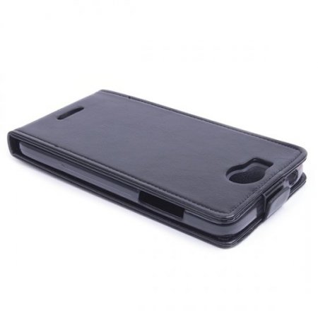 Leather Flip Cover Case Protect Case for InFocus M530 Smartphone Black