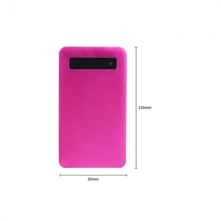 Portable Touch Ultra-thin 5000mAh Mobile Power Bank Multicolor