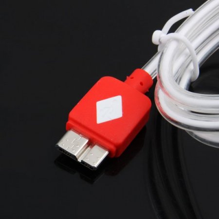 Fashion High-speed USB 3.0 LED Light Data Cable