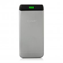 Cager S15 5500mAh Ultrathin Double USB Power Bank for Smartphones Tablet PC Gray