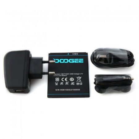 DOOGEE VOYAGER2 DG310 Smartphone MTK6582 1GB 8GB 5.0 Inch Android 5.0 OTG Black