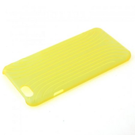 Shell Style Hard Back Case Cover for iPhone 6 Transparent Yellow