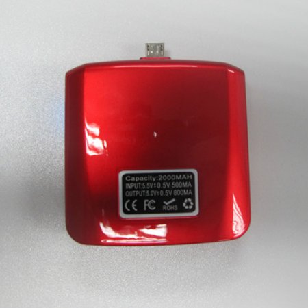 EKONA 2000mAh High Capacity Mobile Power Bank for Blackberry 2 Color