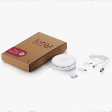 Lomui L441 4400mAh Circular Rotation Power Bank for Mobile Phone iPhone4 iPad 2 Color Random