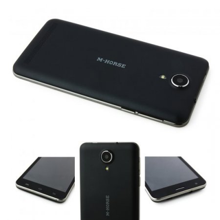 M-HORSE S80 Smartphone Android 4.4 MTK6582 Quad Core 1GB 8GB 5.0 Inch Black