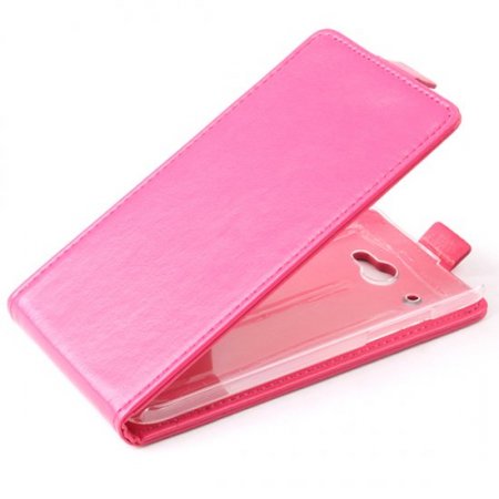 Fashion Leather Flip Case Cover for HTC X920D Smartphone 3-color