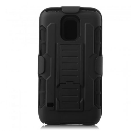 Cool Armour Pattern Shockproof Protective Stand Phone Case For Samsung Galaxy S5