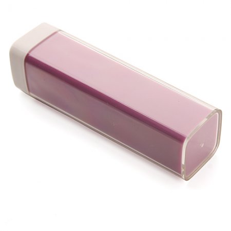 Fashion Portable 2200mAh Lipstick Style Mobile Power Bank for iPhone Mobile Phone
