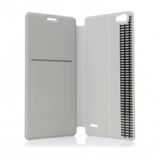 Original Leather Flip Cover Stand Case for ZOPO ZP720 Smartphone - Gray