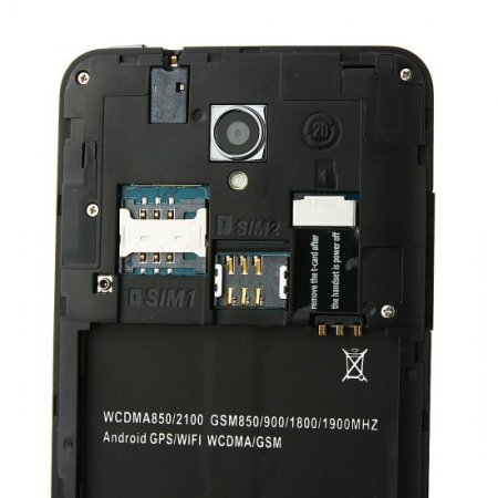 Cubot Ones Smartphone Android 4.2 MTK6582 Quad Core 4.7 Inch 1GB 4GB 3G Black