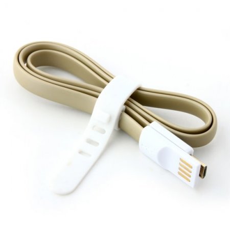 Lumen Stone Line 12000mAh Dual USB Power Bank with Flashlight Gold