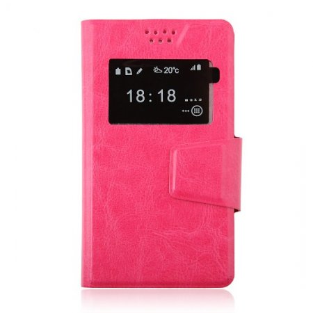 Fashional Clemence Universal Leather Case for 5.7-6.0Inch Mobile Phone Assorted Color