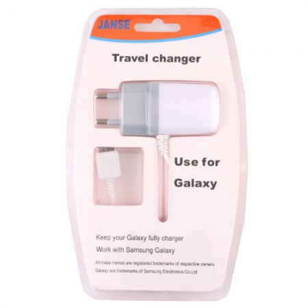 2A Travel Charger EU Plug for Samsung Galaxy NOTE 3 White