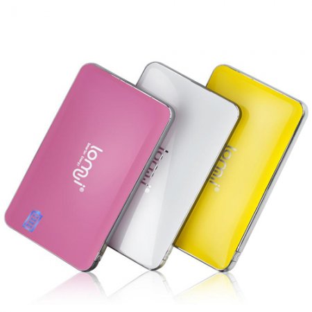 Lomui L882 8800mAh Dual USB Power Bank for Mobile Phone Tablet PC 3-Colors