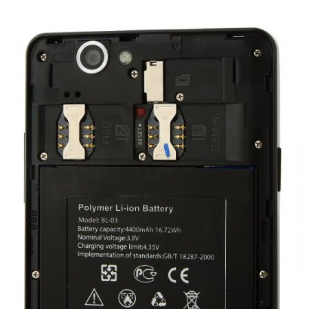 ThL Ultrathin 4400 Smartphone 5.0 Inch HD Gorilla Glass MTK6582 4400mAh Smart Gesture