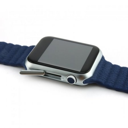 Marknano V9 Smart Watch Phone Bluetooth Watch 1.54 inch Heart Rate Dark Blue&Silver