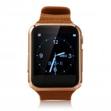 Marknano V9 Smart Watch Phone Bluetooth Watch 1.54 inch Touch Screen Heart Rate Brown