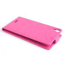 Leather Flip Cover Case Protect Case for UMI Zero Smartphone Rose