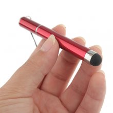 2 in 1 Touch Screen Stylus Ball Point Pen 8.5cm Long