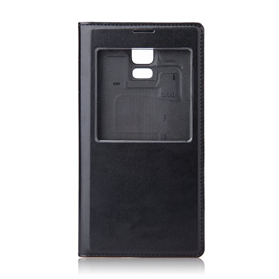 Protective Flip Cover Case for Samsung GALAXY S5 Smartphone Black
