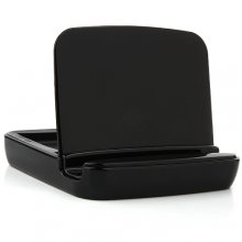Portable Multi Function Sync Charger Dock with USB Cable for Samsung Galaxy S4 Black