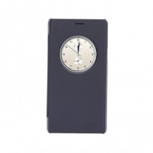 Original S-View Flip Cover Protective Case for Mstar S100 Smartphone- Black