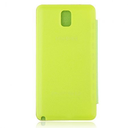 Portable Leather Flip Case Cover for Samsung Galaxy Note III Green