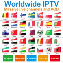 Promotional Price for One Year Worldwide IPTV Nederland Sweden Norway Denmark Finland EXYU Albania IPTV Live Series Global IPTV in More than 75 Countries for IPTV Smarters Pro Promotional Price for One Year Worldwide IPTV Nederland Sweden Norway Denmark Finland EXYU Albania IPTV Live Series Global IPTV in More than 75 Countries for IPTV Smarters Pro