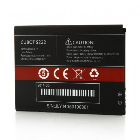 CUBOT S222 Slim Smartphone MTK6582 5.5 Inch HD OGS Screen 1GB 16GB Android 4.4 - Black