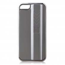 Back Case Back Cover with Electronic Lighter for iPhone 5 Silver