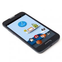 F240W Smartphone Android 4.2 MTK6582 Quad Core 1.3GHz 5.3 Inch 3G GPS Gesture Sensing -Dark Blue