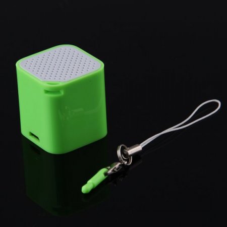 Bluetooth Speaker Music Player with Anti-Lost Camera Remote Shutter Function Green