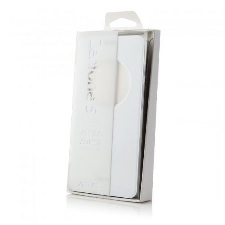 Original S-View Flip Cover Case Leather Case for Zenfone 5 Smartphone White