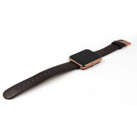 Zeblaze Rover Smart Watch Toughened OGS Panel MTK2501 BT4.0 Premium Leather Strap Gold