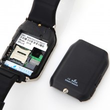 Aplus GV18 Smart Watch Phone 1.54 Inch Bluetooth Watch Anti-lost NFC Strap Black