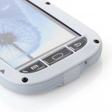 LOVE MEI Shockproof Waterproof Rugged Gorilla Metal Case For Samsung Galaxy S3 White