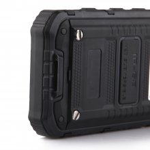 A8 Smartphone IP68 Android 4.2 MTK6572W SOS Power Bank 3000mAh Battery - Black